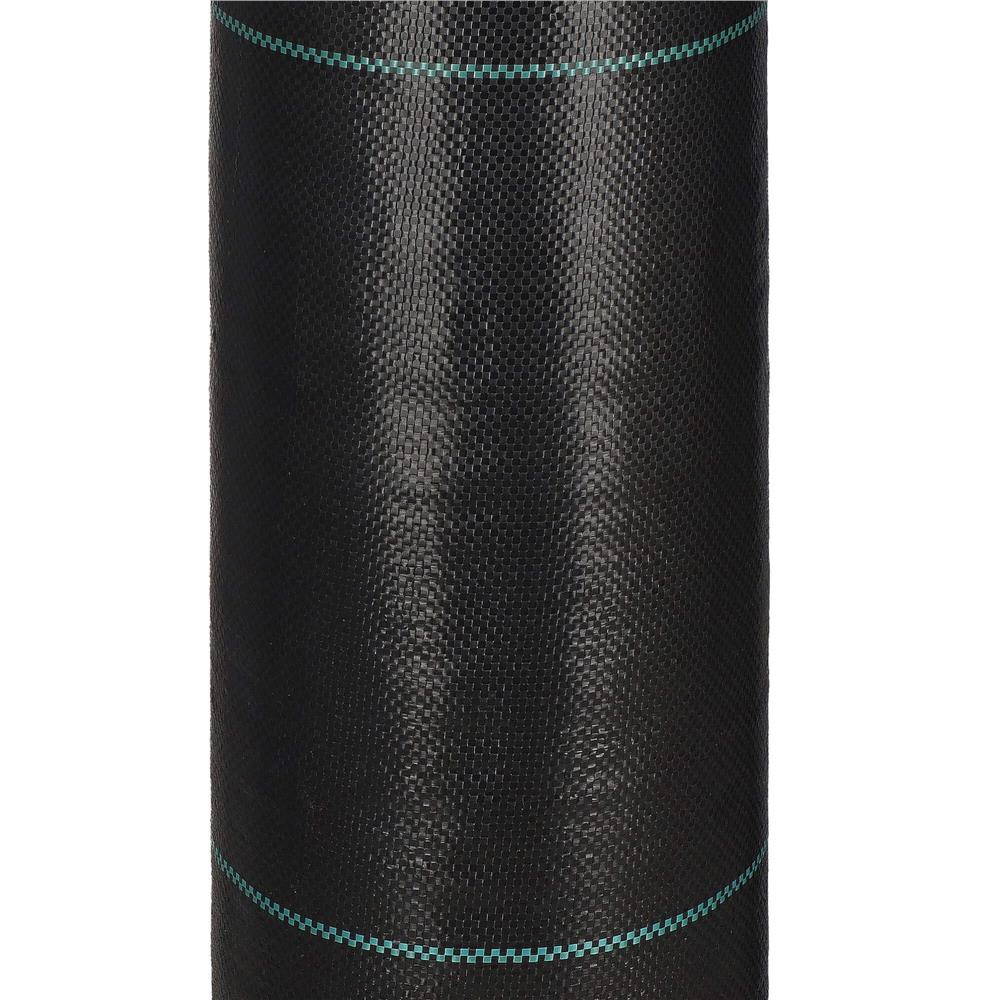 Folie agrotextil, mulcire, antiburuieni, filtru UV, 10 x 2metri, 90g/m2, negru - imagine 15