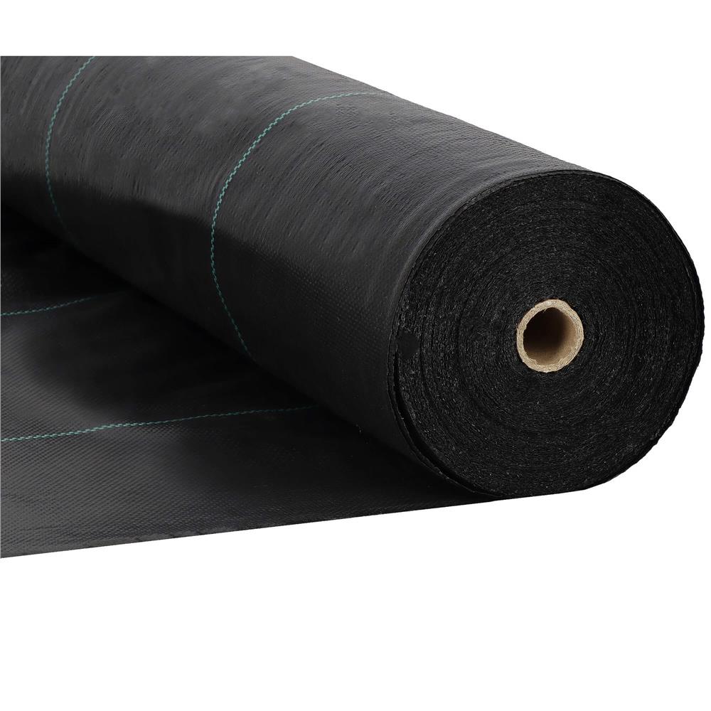 Folie agrotextil, mulcire, antiburuieni, filtru UV, 10 x 2metri, 90g/m2, negru - imagine 17