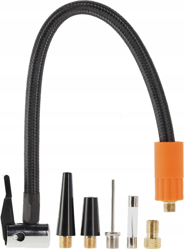 Compresor anvelope portabil auto 12V, acumulator 3600 mAh, cu manometru, display LED si functie powerbank, reincarcare USB - imagine 5