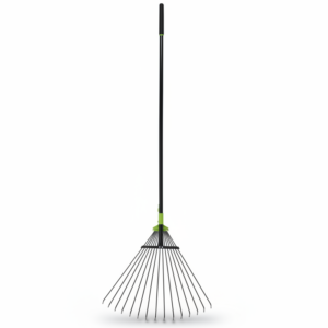 Grebla gradina pentru frunze, latime reglabila 20-59 cm, maner telescopic 120-160 cm, negru