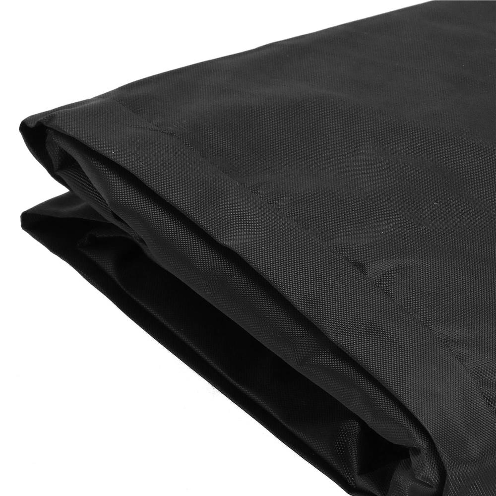 Husa protectie pentru umbrela de gradina, impermeabila, cu fermoar si snur reglabil, 265 cm, negru - imagine 11