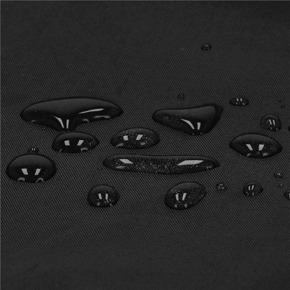 Husa protectie pentru umbrela de gradina, impermeabila, cu fermoar si snur reglabil, 265 cm, negru - imagine 8