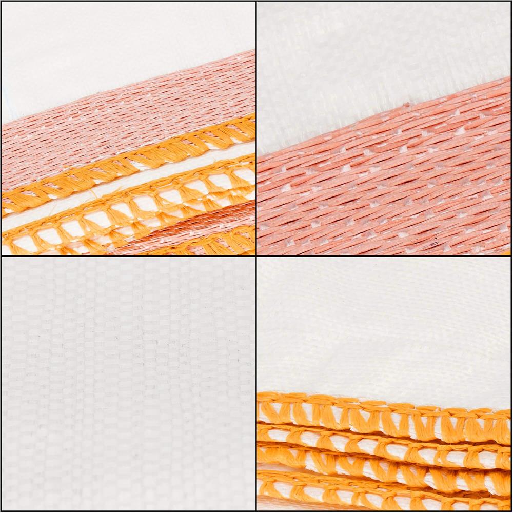 Sac gradina big bag pentru frunze si deseuri vegetale, 420 L, 500 kg, 75x75x75 cm, alb - imagine 9