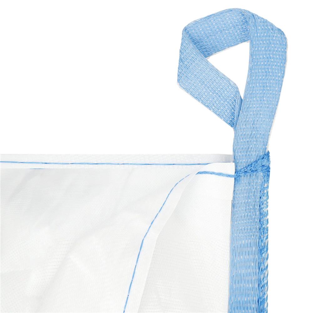 Sac gradina big bag pentru frunze si deseuri vegetale, 900 L, 1000 kg, 92x92x100 cm, alb - imagine 10