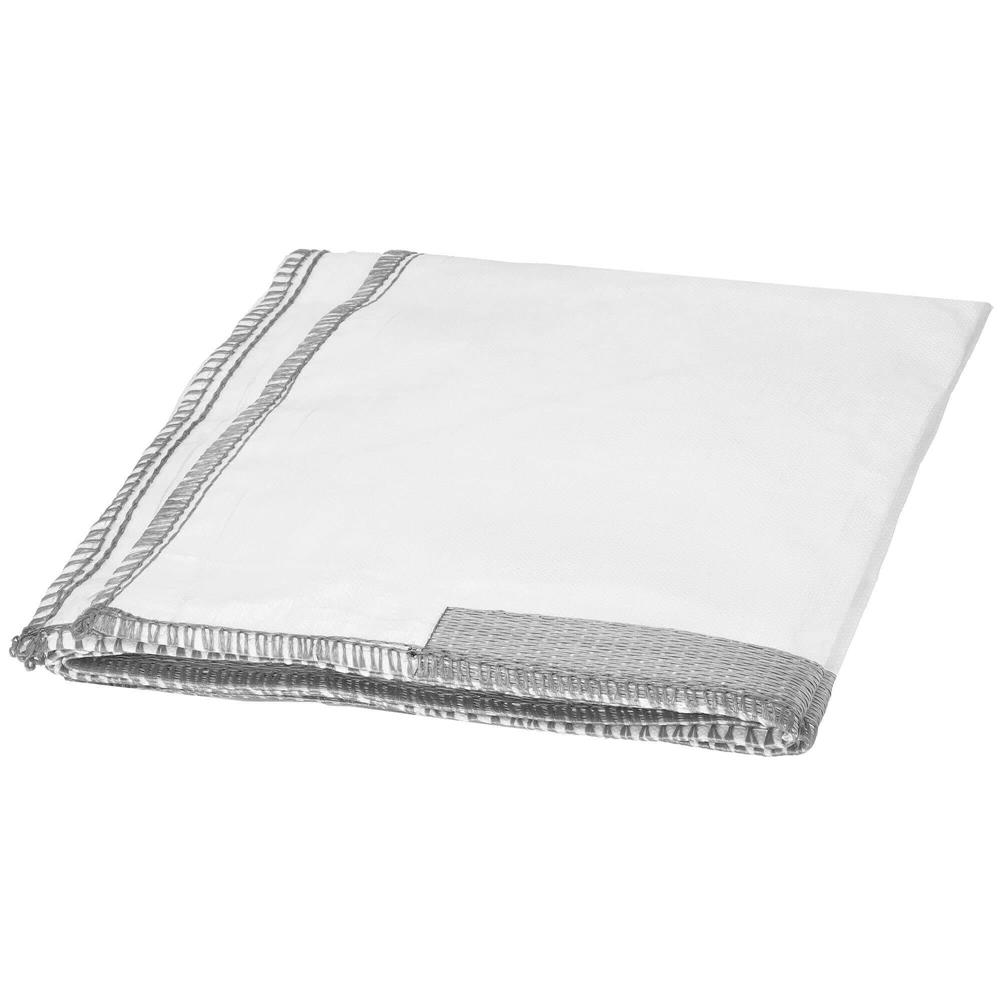 Sac gradina big bag pentru frunze si deseuri vegetale, 1200 L, 1000 kg, 90x90x145 cm, alb - imagine 9
