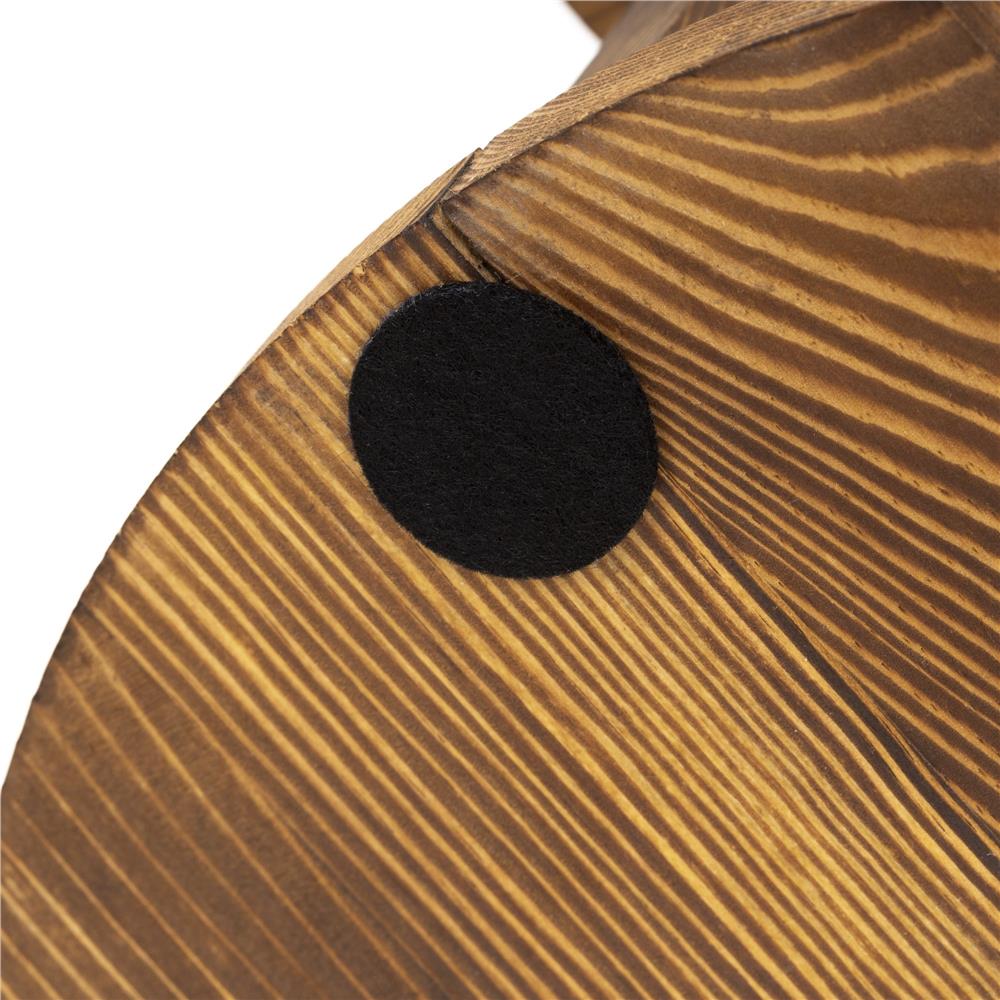 Suport pentru flori, din lemn si MDF, 6 niveluri pentru ghivece, 48x48x87 cm, maro - imagine 11