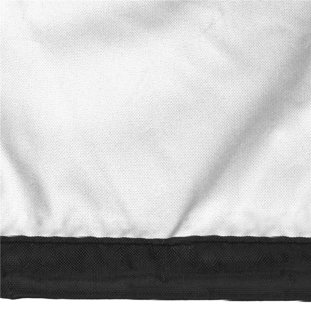 Husa protectie pentru umbrela de gradina, impermeabila, cu fermoar si snur reglabil, 205 cm, negru - imagine 5