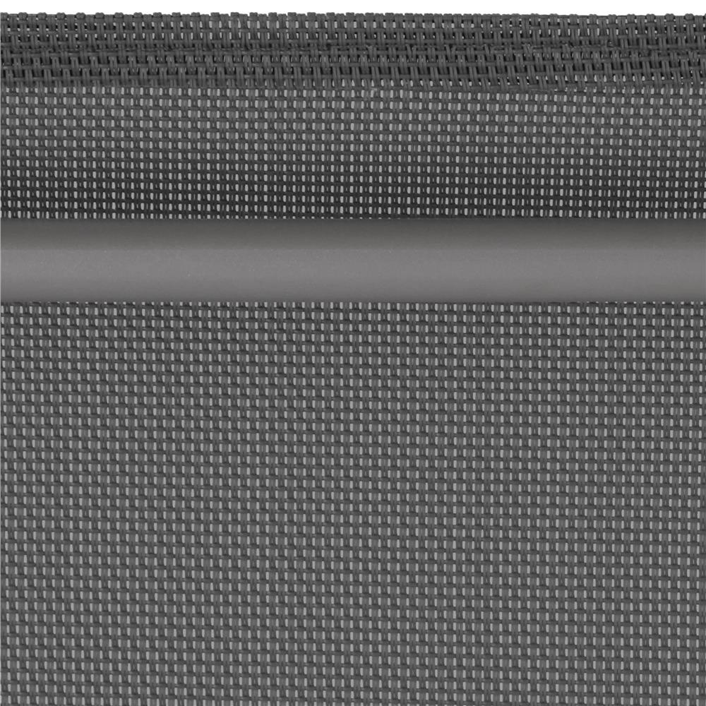 Set 4 scaune gradina cu brate, cadru otel si sezut textilene, 53x72x92 cm, gri - imagine 12