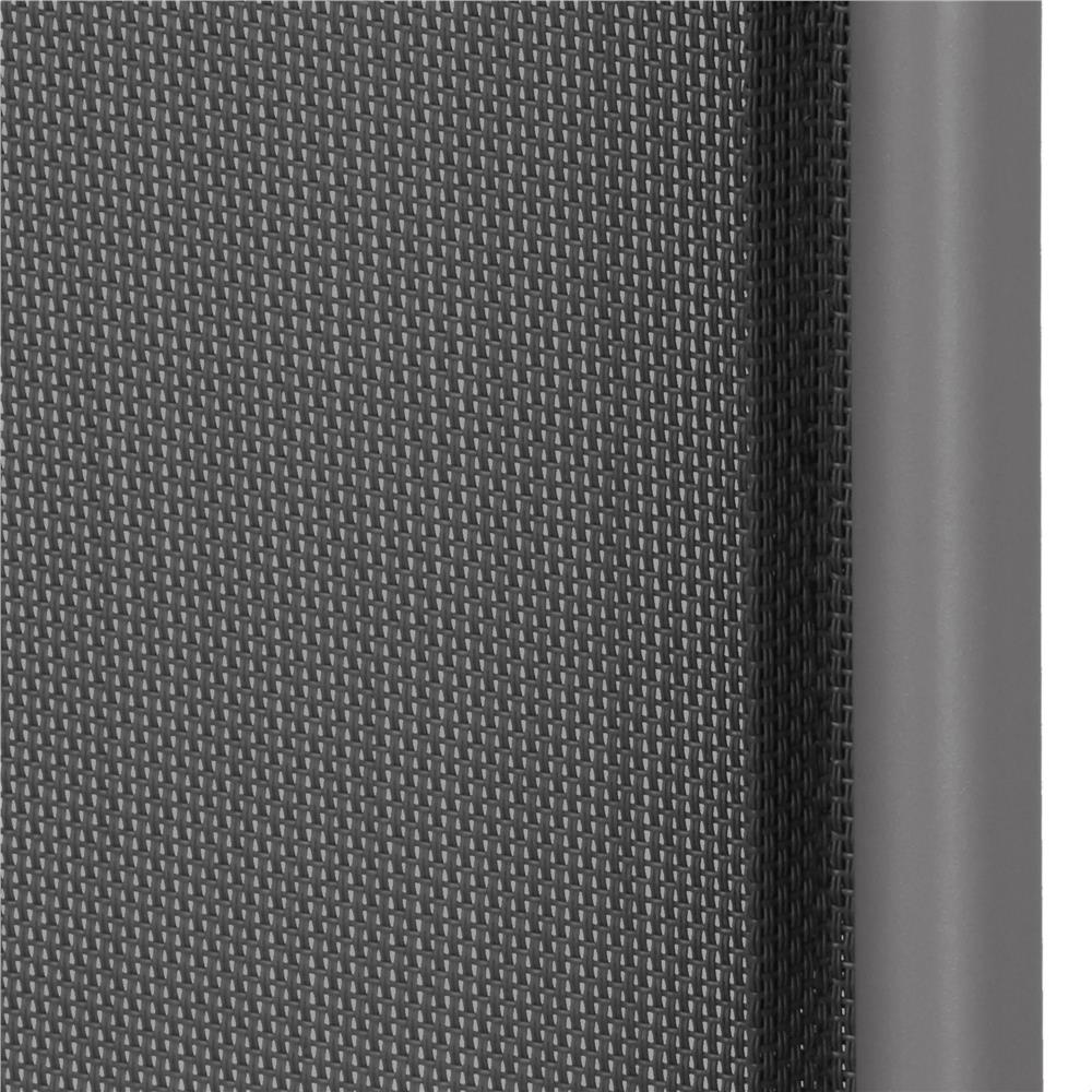 Set 4 scaune gradina cu brate, cadru otel si sezut textilene, 53x72x92 cm, gri - imagine 26