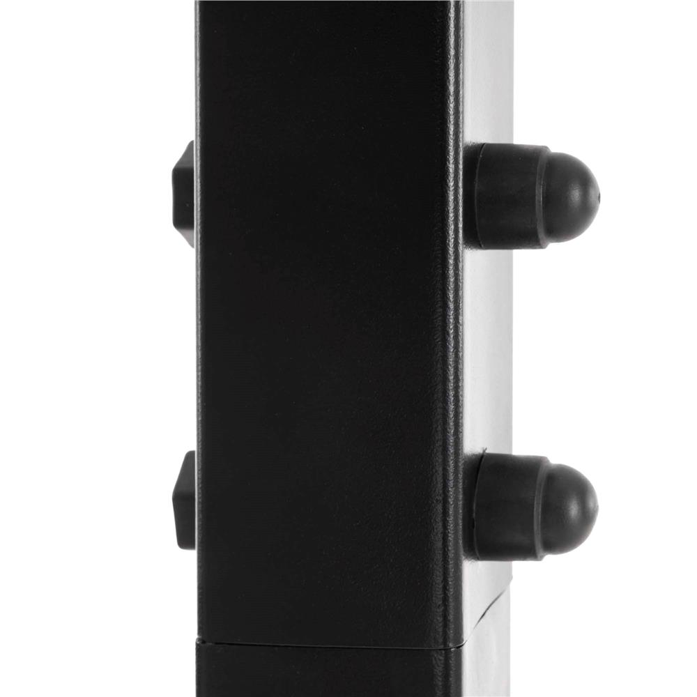 Suport leagan tip cuib sau hamac suspendat, cadru otel, maxim 180 kg, 92x92x205 cm, negru - imagine 12