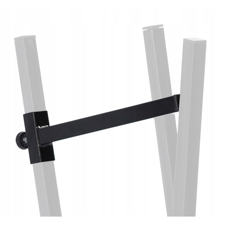 Suport metalic capra pentru taiat lemne, reglabil, pliabil, otel, maxim 200 kg, 81x37x103 cm, negru - imagine 3