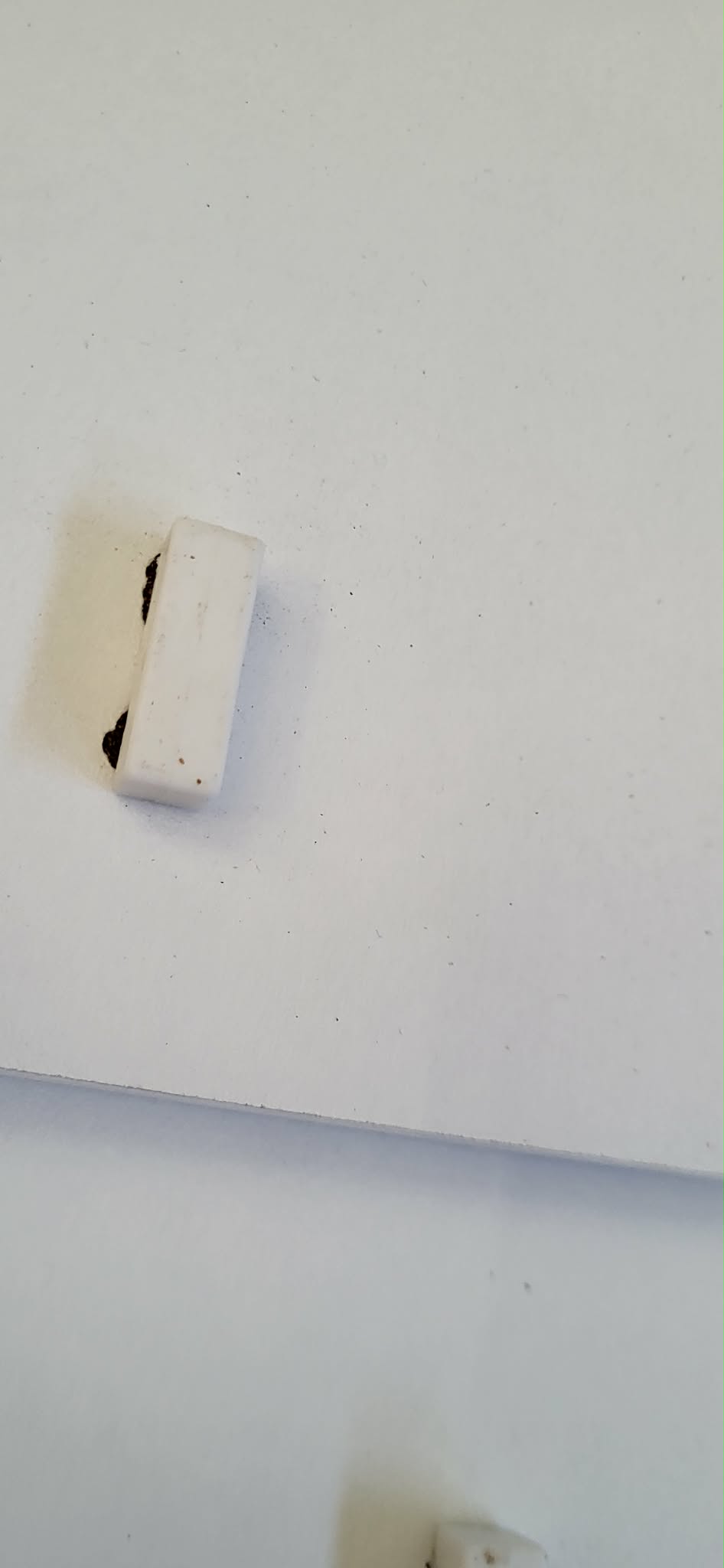 RESIGILAT: VASAGLE Dulap pantofi 80x24x102 cm, cu 2 usi rabatabile, separator reglabil si raft superior, PAL alb mat - imagine 3