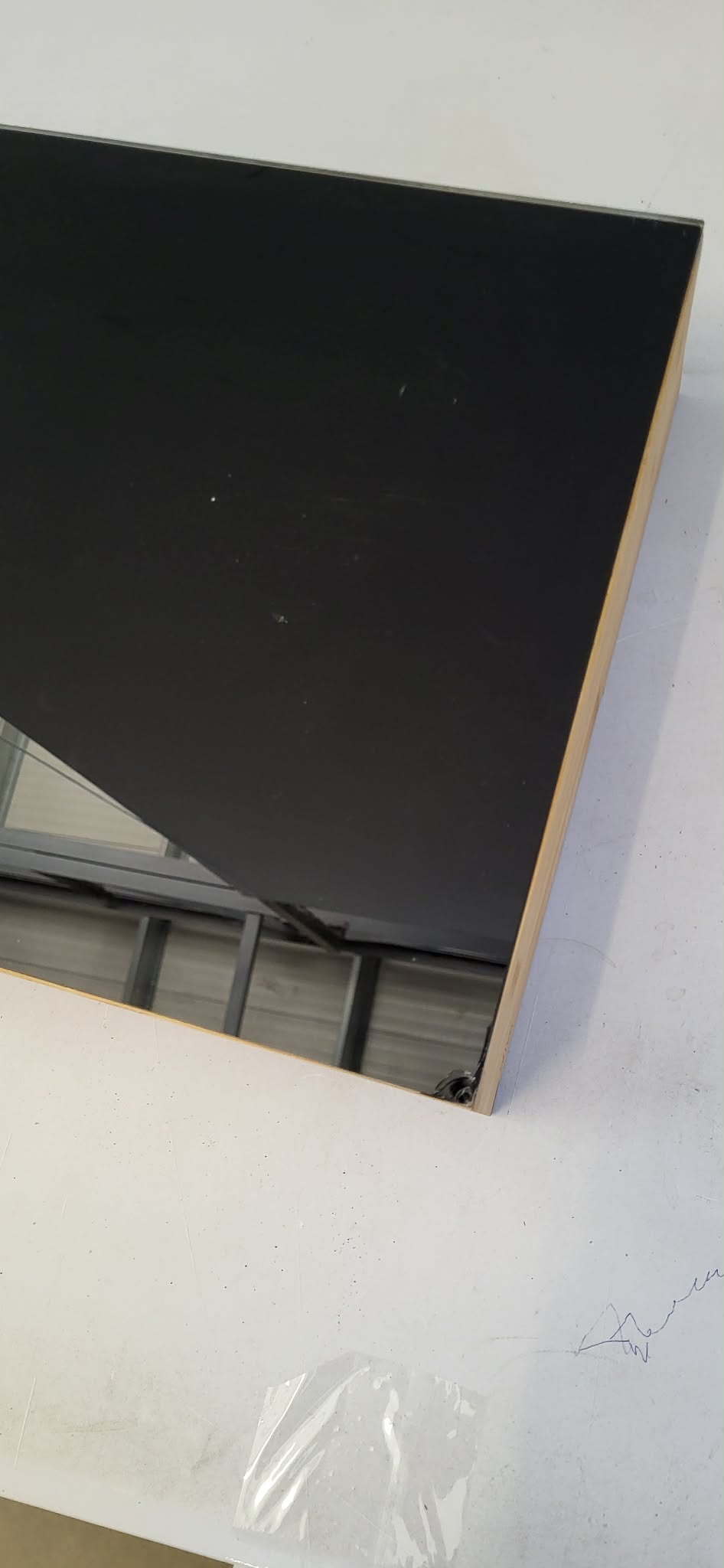 RESIGILAT: Suport capsule cafea 5Five Blackbamboo, cu sertar, bambus si sticla, 30x30x10 cm, natur si negru - imagine 3