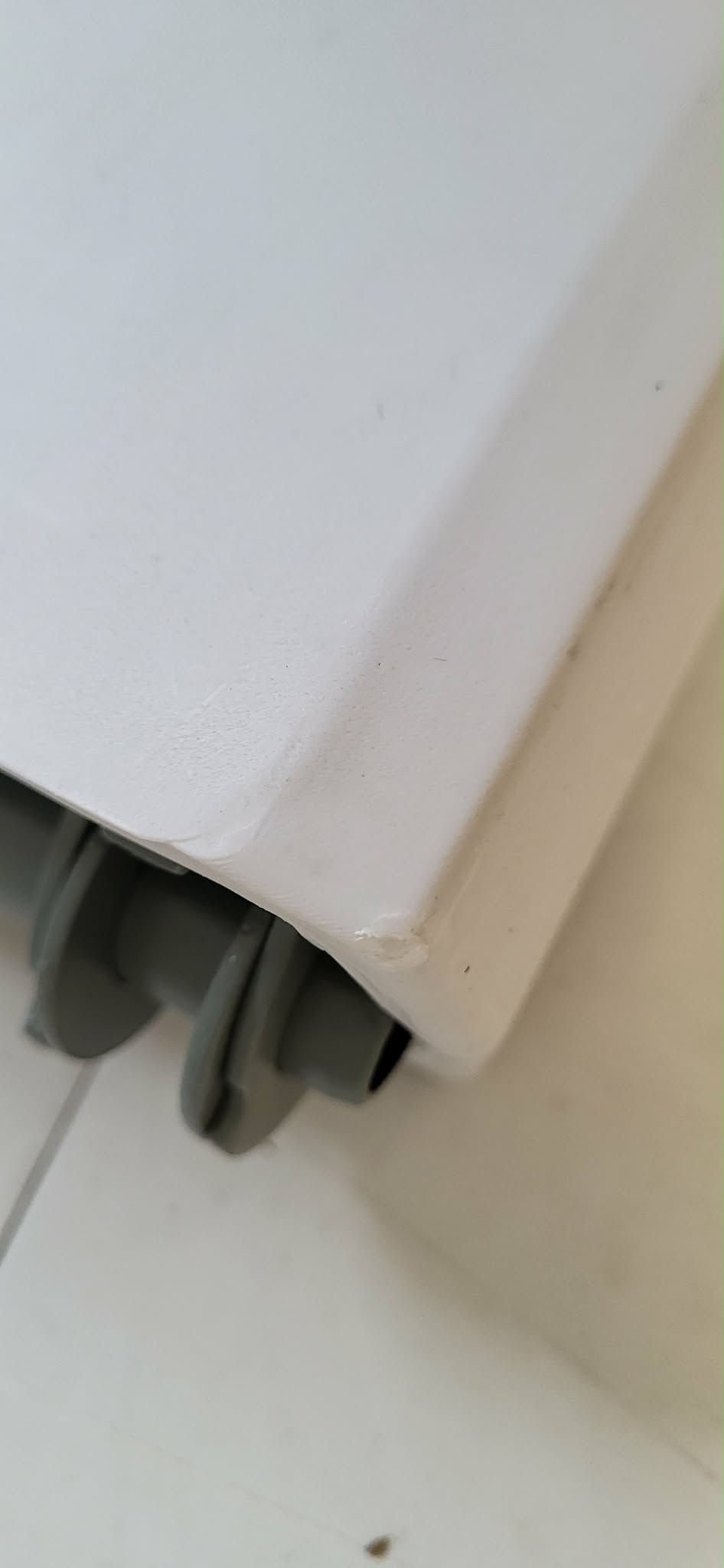 RESIGILAT: Masa dreptunghiulara pliabila multifunctionala, 120x75x60cm, alba - imagine 3