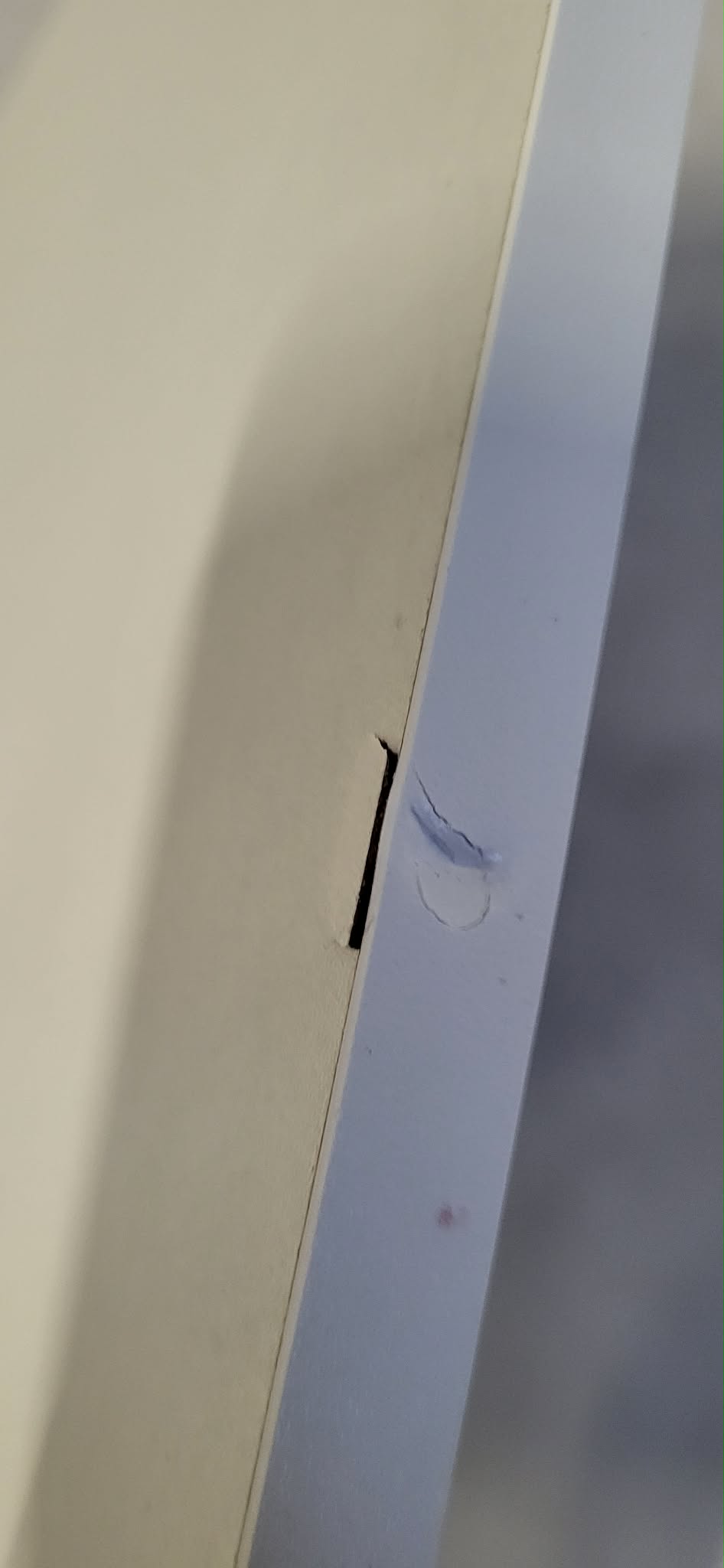 RESIGILAT: VASAGLE Set 2 noptiere din MDF cu iluminare LED, culori si intensitate reglabile, 35x40x55cm, alb - imagine 2