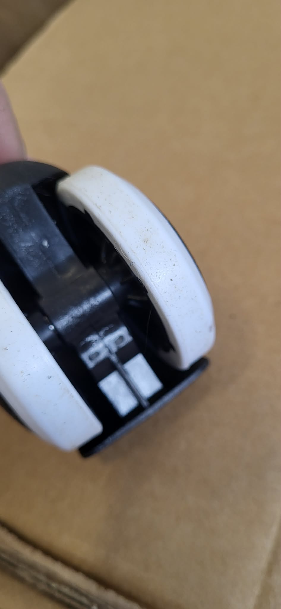 RESIGILAT: Scaun birou reglabil, ergonomic, cu brate, 87-96x54x59 cm, negru - imagine 4