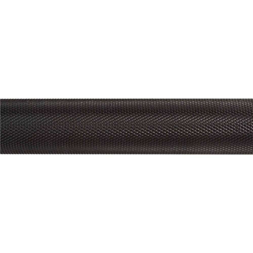 Bara haltera dreapta pentru greutati 180 cm, diametru 25 mm, otel, incarcare maxima 140 kg, negru - imagine 13