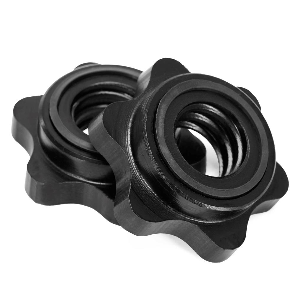 Bara haltera dreapta pentru greutati 180 cm, diametru 25 mm, otel, incarcare maxima 140 kg, negru - imagine 9