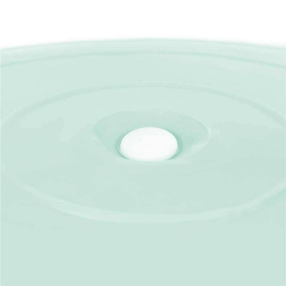 Minge pentru fitness 65 cm, antiderapanta, cu pompa inclusa, maxim 150 kg, verde menta - imagine 4