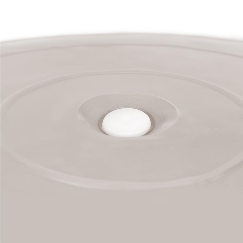 Minge pentru fitness 65 cm, antiderapanta, cu pompa inclusa, maxim 150 kg, bej - imagine 4