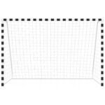 Poarta de fotbal 300x200 cm, structura metalica solida profil 6x3 cm, include plasa, ancore fixare, minge de fotbal