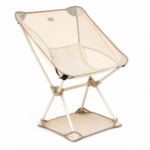 Scaun pliabil camping sau pescuit 5Five cu cadru din otel si sezut din poliester, 72x56x53 cm, bej