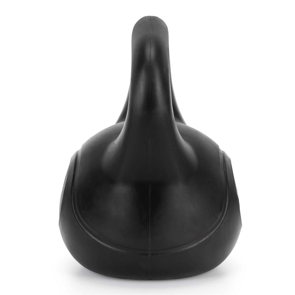 Kettlebell 12 kg, bitum cu invelis rezistent ABS, 25x19x27 cm, negru - imagine 8