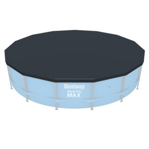 Prelata Bestway 58038 pentru piscina cu cadru metalic rotunda, 457 cm