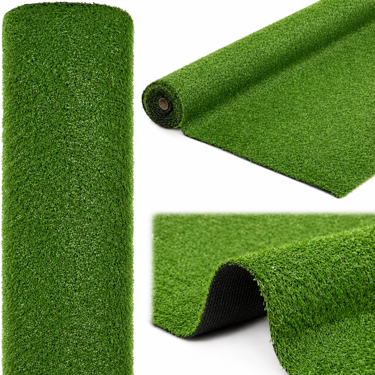 Covor iarba artificiala, tip gazon, 10 mm, 10 metri patrati, 200x500 cm - imagine 5
