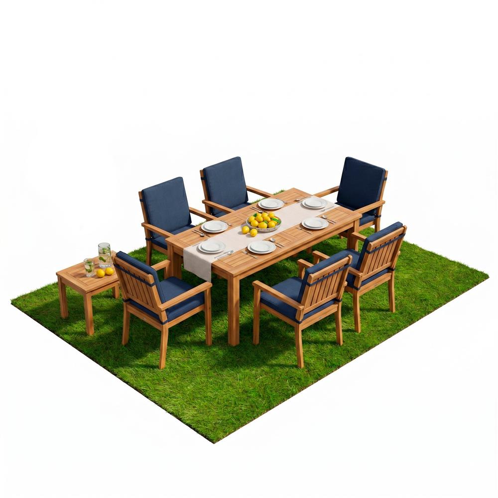 Covor iarba artificiala, tip gazon, 20 mm, 5 metri patrati, 100x500 cm - imagine 16