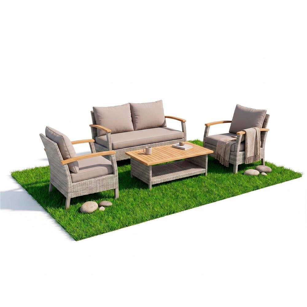 Covor iarba artificiala, tip gazon, verde, 32 mm, 6 mp, 200x300 cm - imagine 21