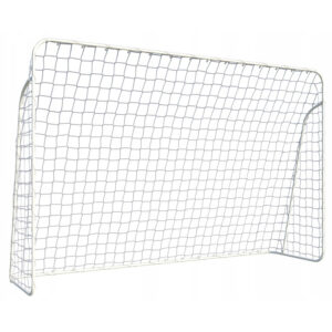 Poarta de fotbal cu plasa, cadru metalic, 300x120x200 cm, include ancore fixare si minge de fotbal