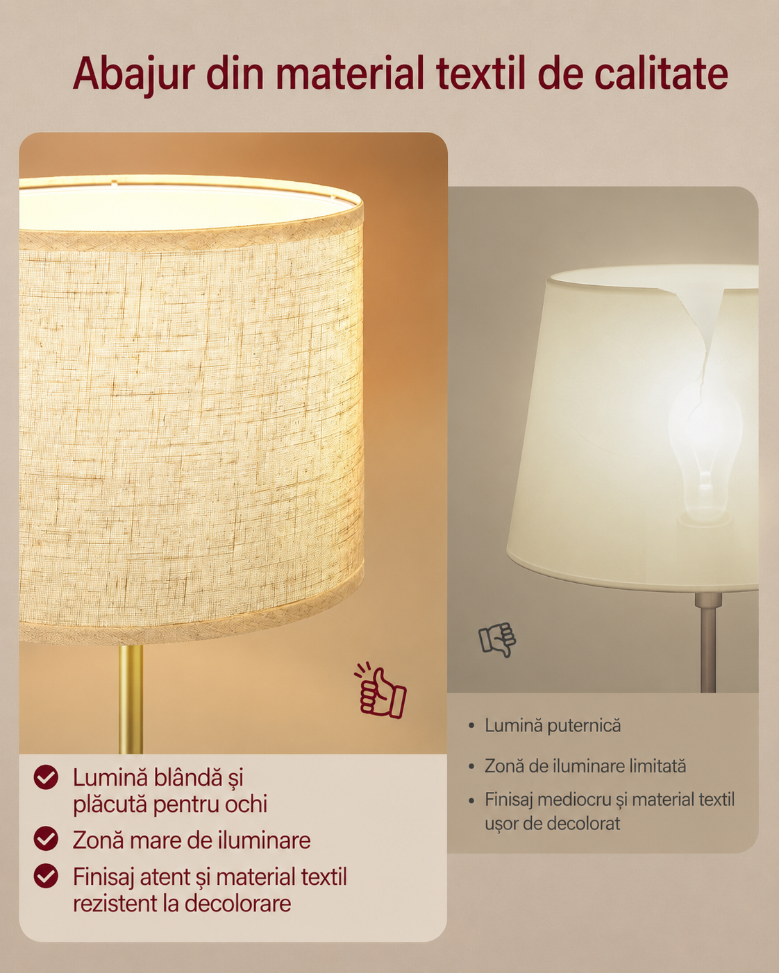 VASAGLE Lampa de podea cu inaltime reglabila 140-170 cm, bec LED de 9 W inclus, 820 lumeni, 3 temperaturi de culoare pentru lumina calda, naturala si rece, intrerupator cu pedala, 30x30x170 cm, auriu si negru - imagine 6