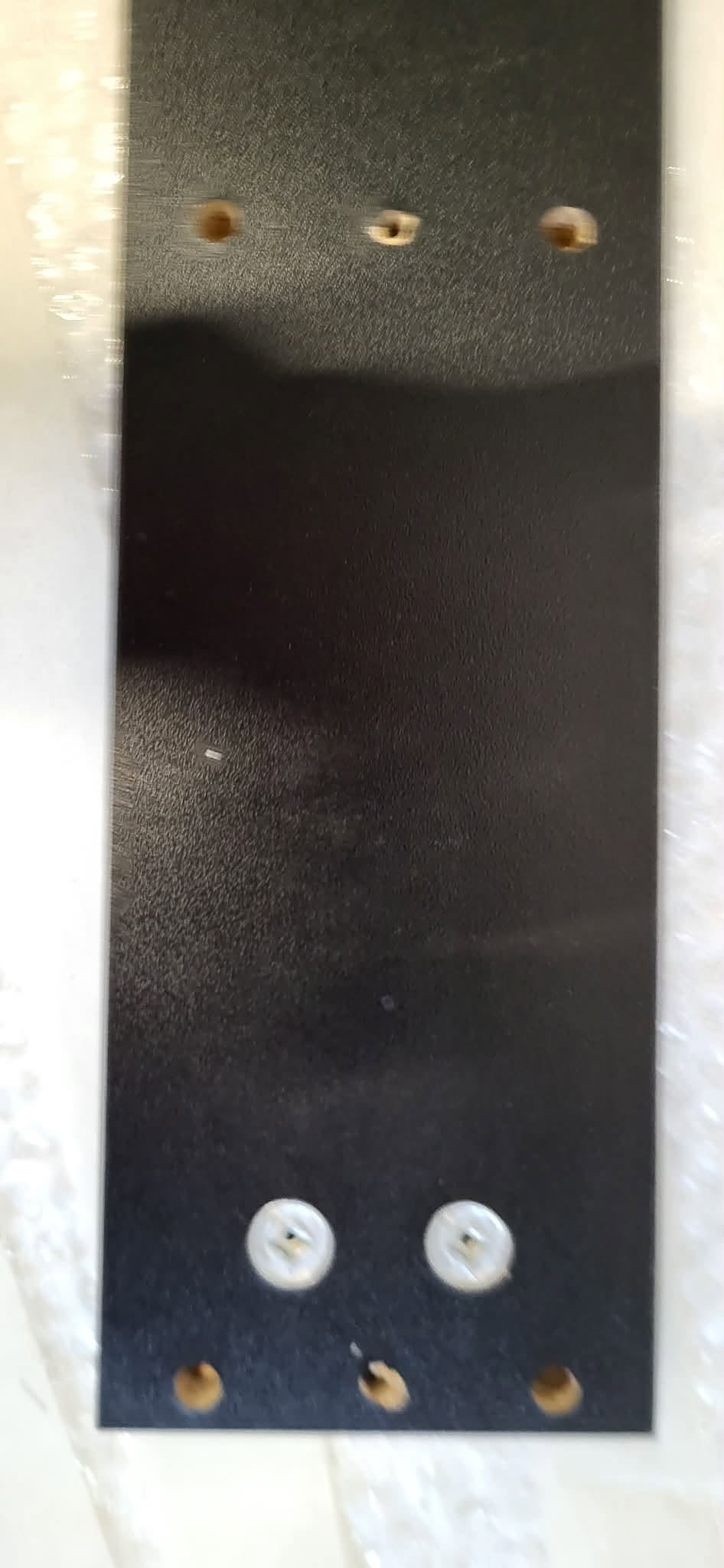RESIGILAT: Masuta cafea ALEX cu raft inferior, PAL laminat, 92x53x45 cm, alb si negru - imagine 5