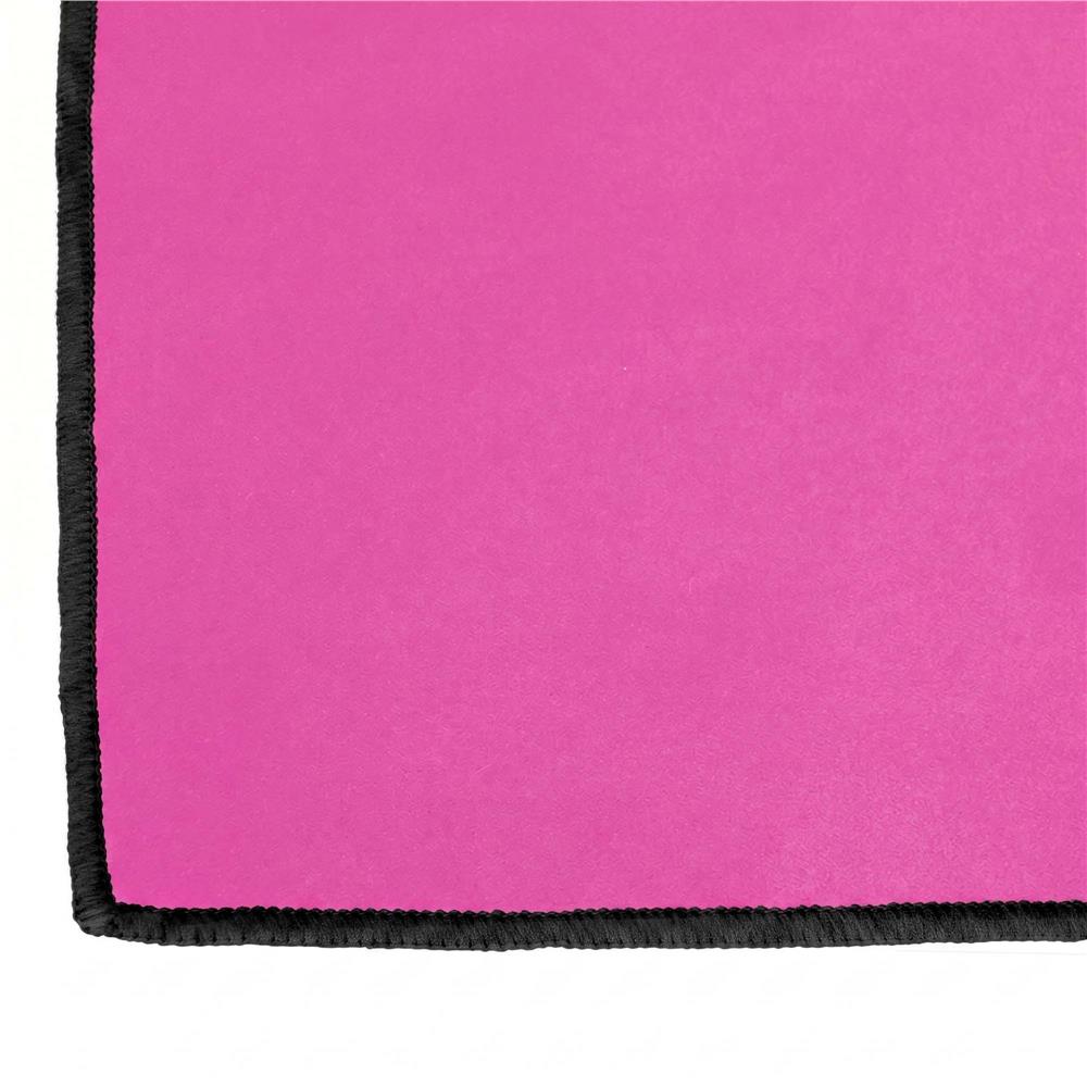 Prosop cu uscare rapida 100x180 cm, microfibra 200 GSM, cu husa transport, roz - imagine 8