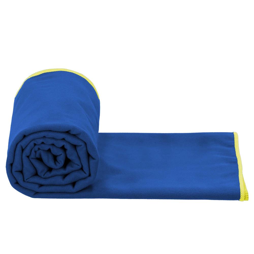 Prosop cu uscare rapida 100x180 cm, microfibra 200 GSM, cu husa transport, albastru bleumarin - imagine 22