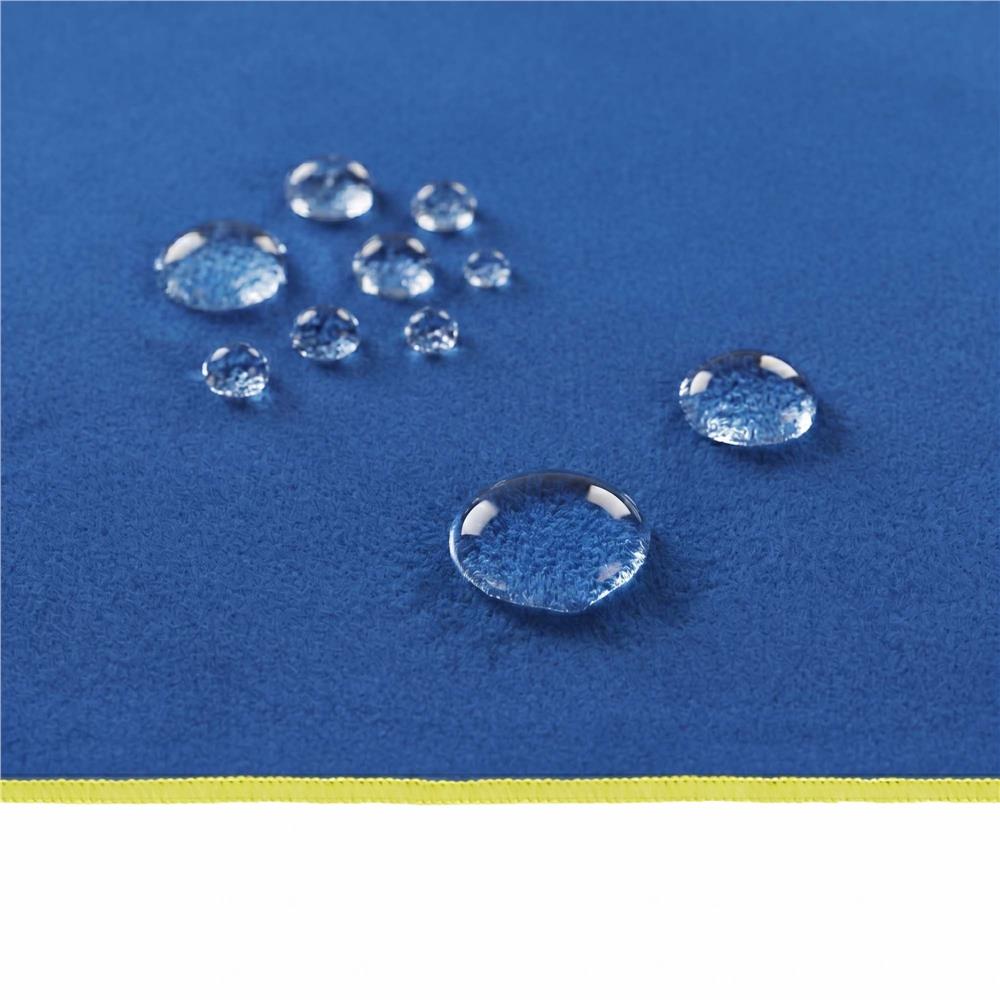 Prosop cu uscare rapida 100x180 cm, microfibra 200 GSM, cu husa transport, albastru bleumarin - imagine 23