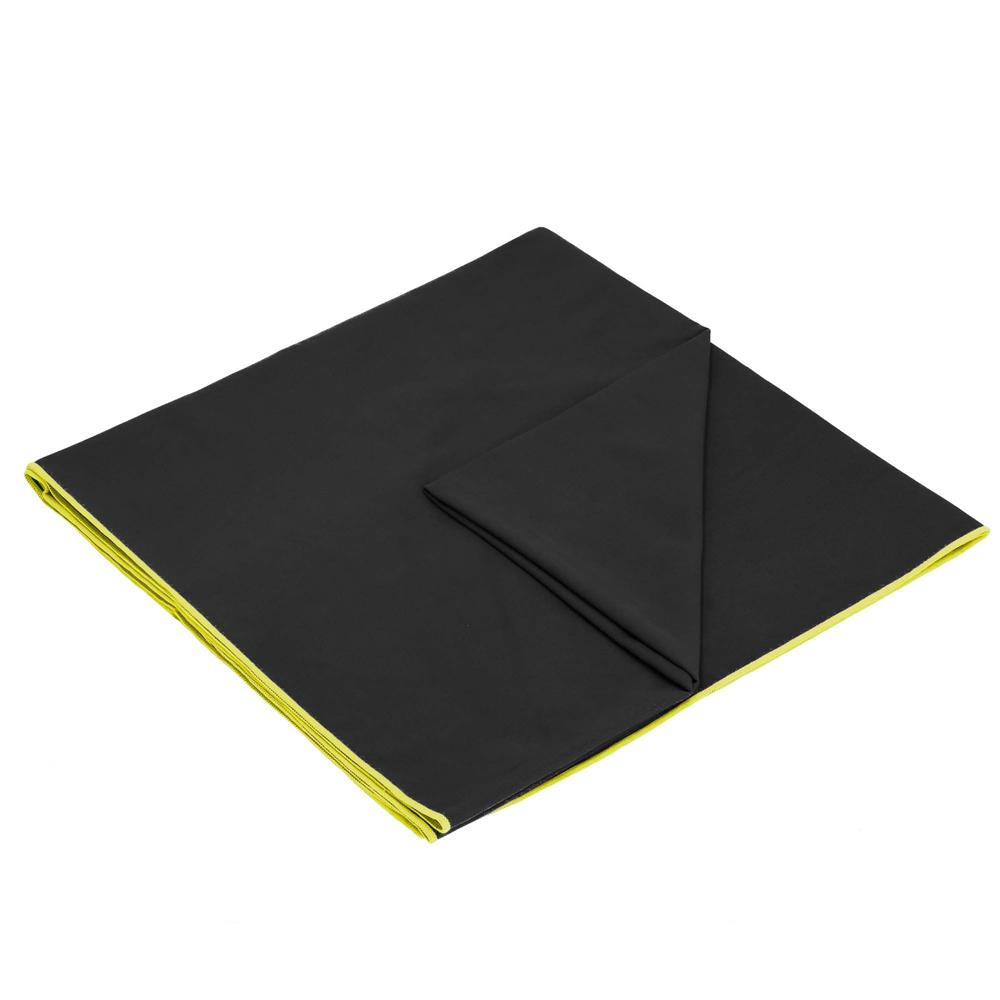 Prosop cu uscare rapida 100x180 cm, microfibra 200 GSM, cu husa transport, negru - imagine 20