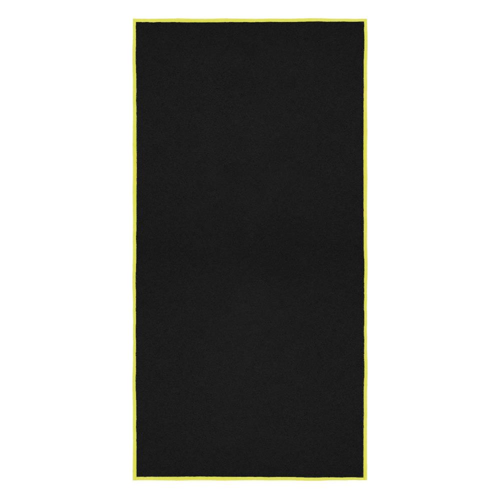 Prosop cu uscare rapida 100x180 cm, microfibra 200 GSM, cu husa transport, negru - imagine 15