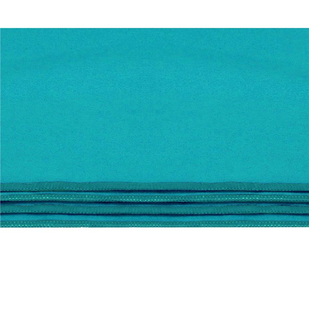 Prosop cu uscare rapida 100x180 cm, microfibra 200 GSM, cu husa transport, albastru turcoaz - imagine 24
