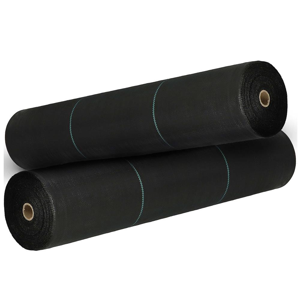 Folie agrotextil, mulcire, antiburuieni, filtru UV, 50 x 1.6metri, 135g/m2, negru - imagine 10