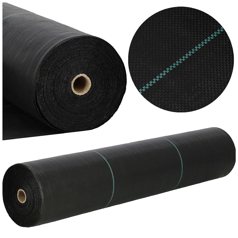 Folie agrotextil, mulcire, antiburuieni, filtru UV, 50 x 1.1metri, 135g/m2, negru - imagine 8