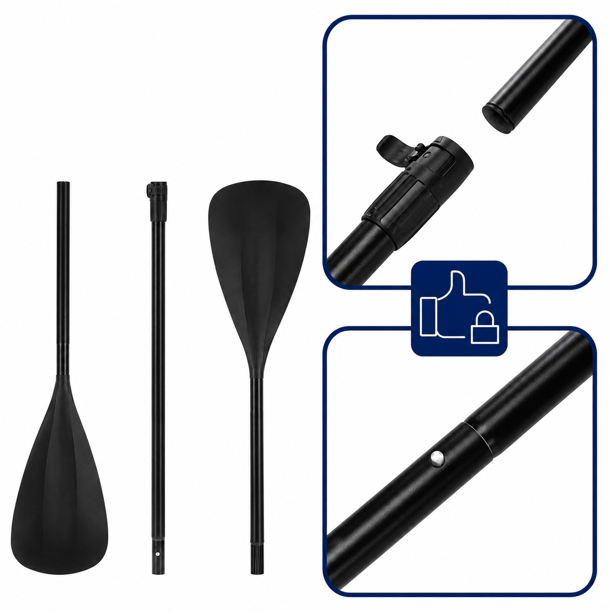 Set placa gonflabila Stand Up PaddleBoard 350x84x15 cm, cu pompa, scaun kayak, kit de reparatii, geanta de transport, vasla 2 in 1, maxim 220 kg, mov violet - imagine 9