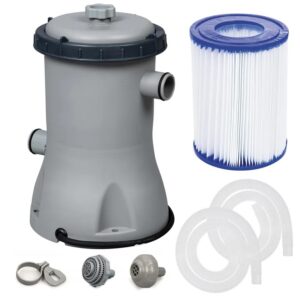 Pompa de filtrare pentru piscine 2006L/h Bestway 58383, pentru piscine cu capacitate de 1100-14300 litri