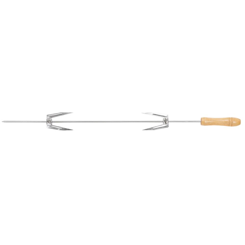 Gratar portabil pe carbuni cu rotisor, rafturi laterale, suprafata gatire reglabila pe 5 niveluri, 95x41x78 cm - imagine 22
