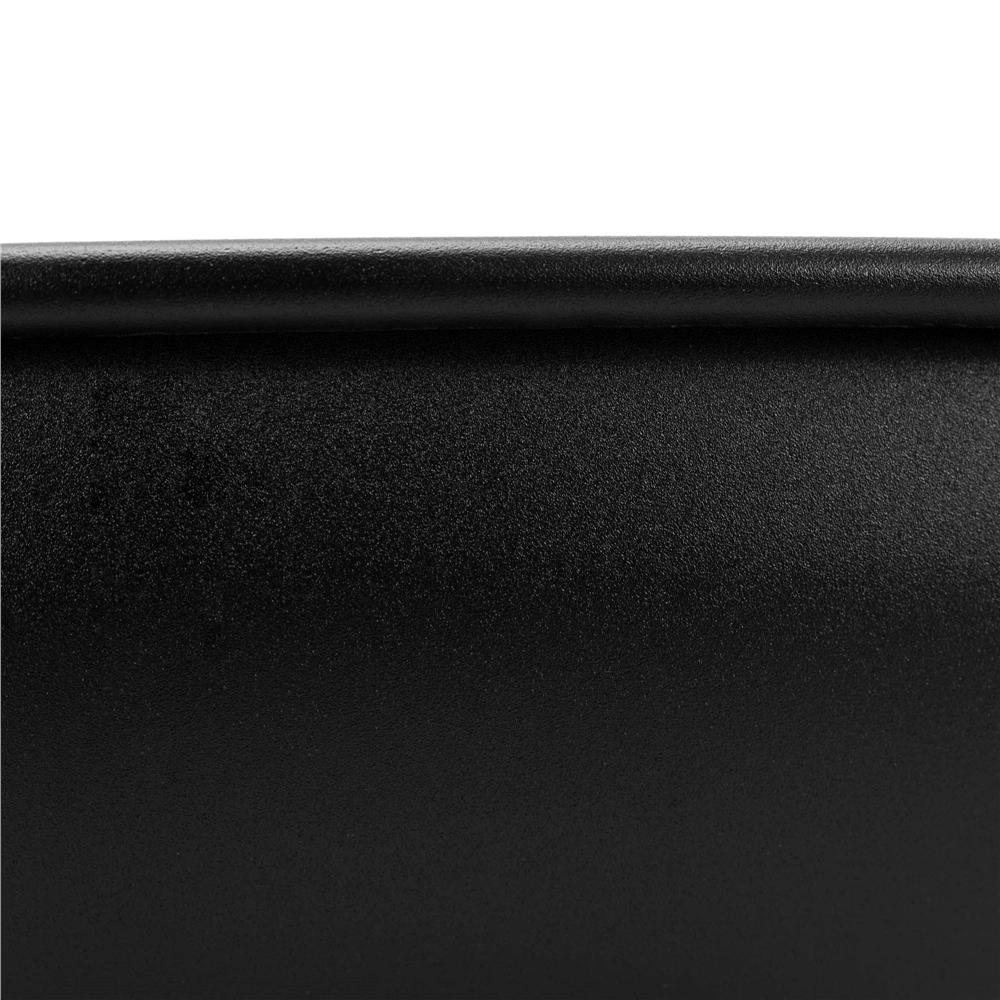 Semineu de exterior tip bol, focar cu manere laterale, din otel, 58x23 cm, negru - imagine 10