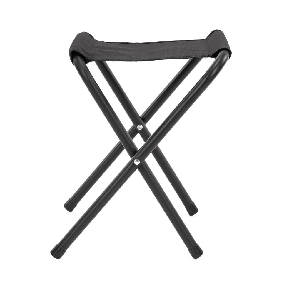 Set masa pliabila de camping cu 4 scaune, inaltime reglabila, aluminiu si MDF, 120x60x71 cm, negru - imagine 21