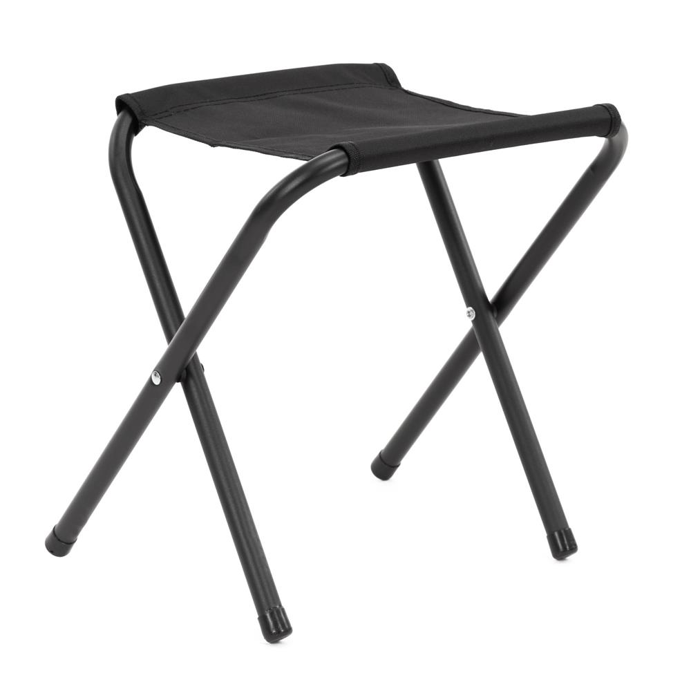 Set masa pliabila de camping cu 4 scaune, inaltime reglabila, aluminiu si MDF, 120x60x71 cm, negru - imagine 22