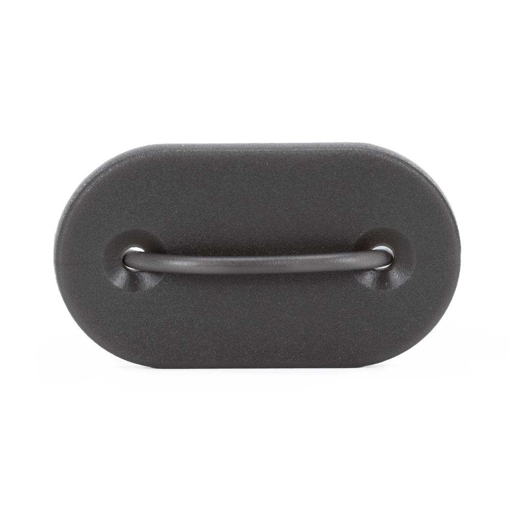 Set accesorii montaj prindere panou de gard din PVC, 26 cleme si 26 agrafe de fixare, gri inchis - imagine 4