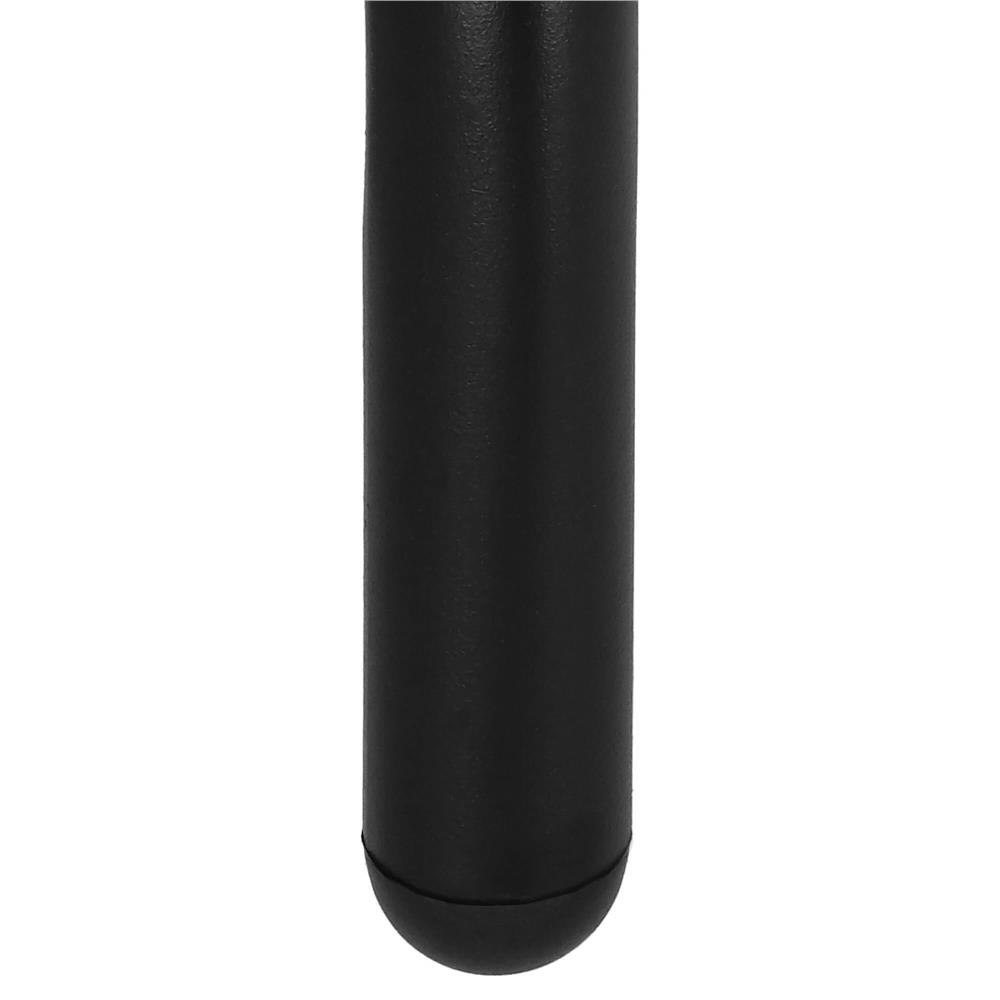 Masa rotunda pentru gradina sau balcon, blat din sticla securizata fumurie, 60 x 70 cm, negru - imagine 20